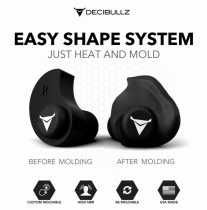 Combo: Decubullz Custom Molded Earplug - Pro Pack
